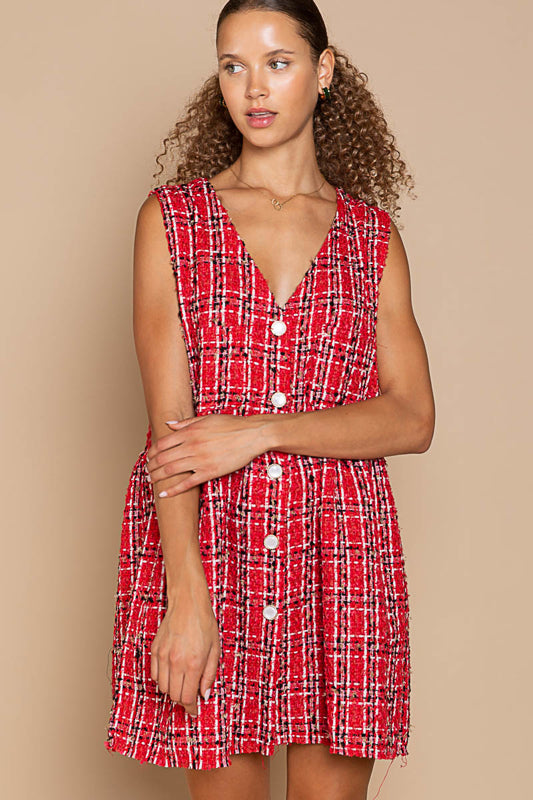 Faye Tweed Dress