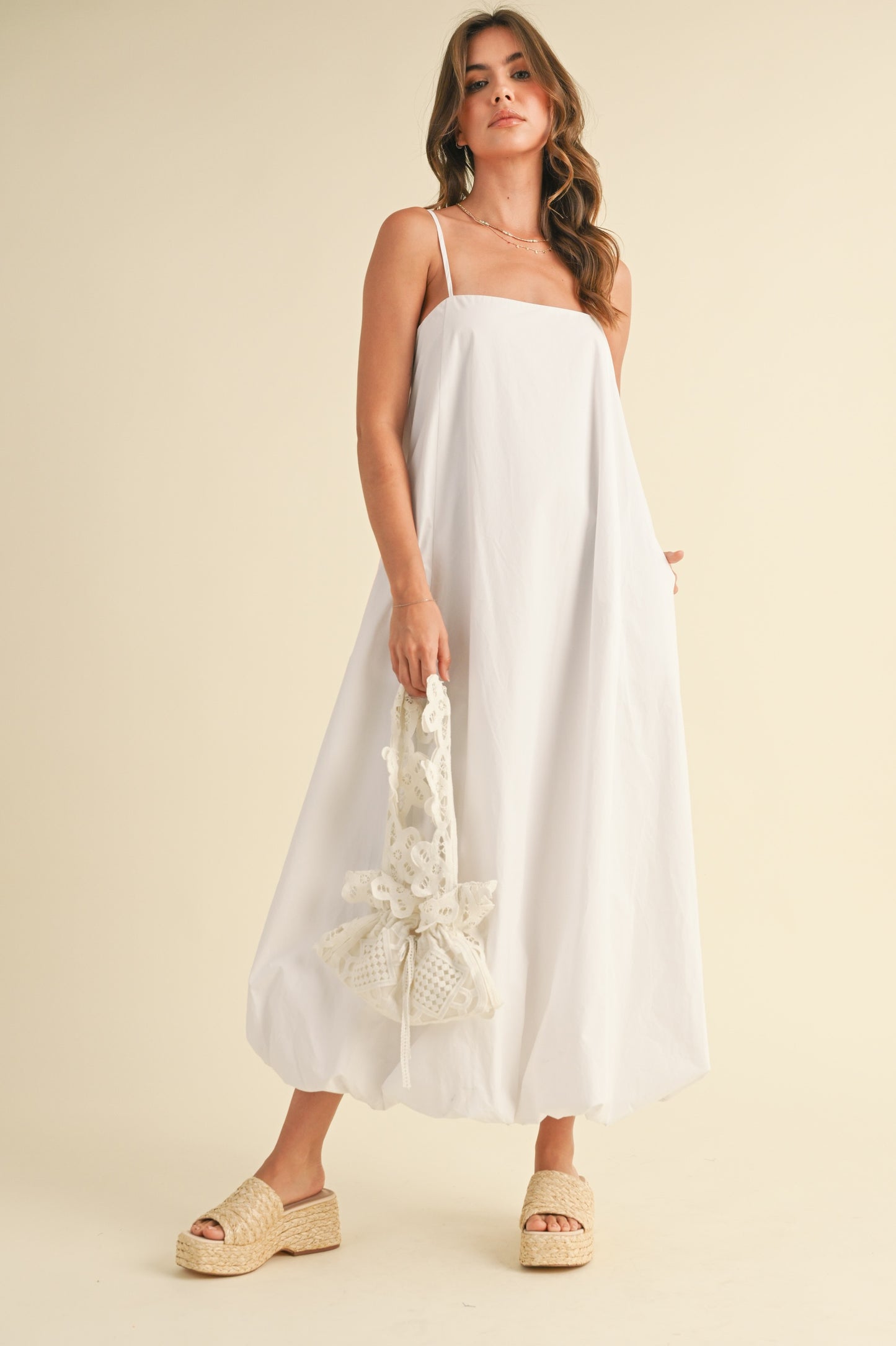 Klara Dress - White