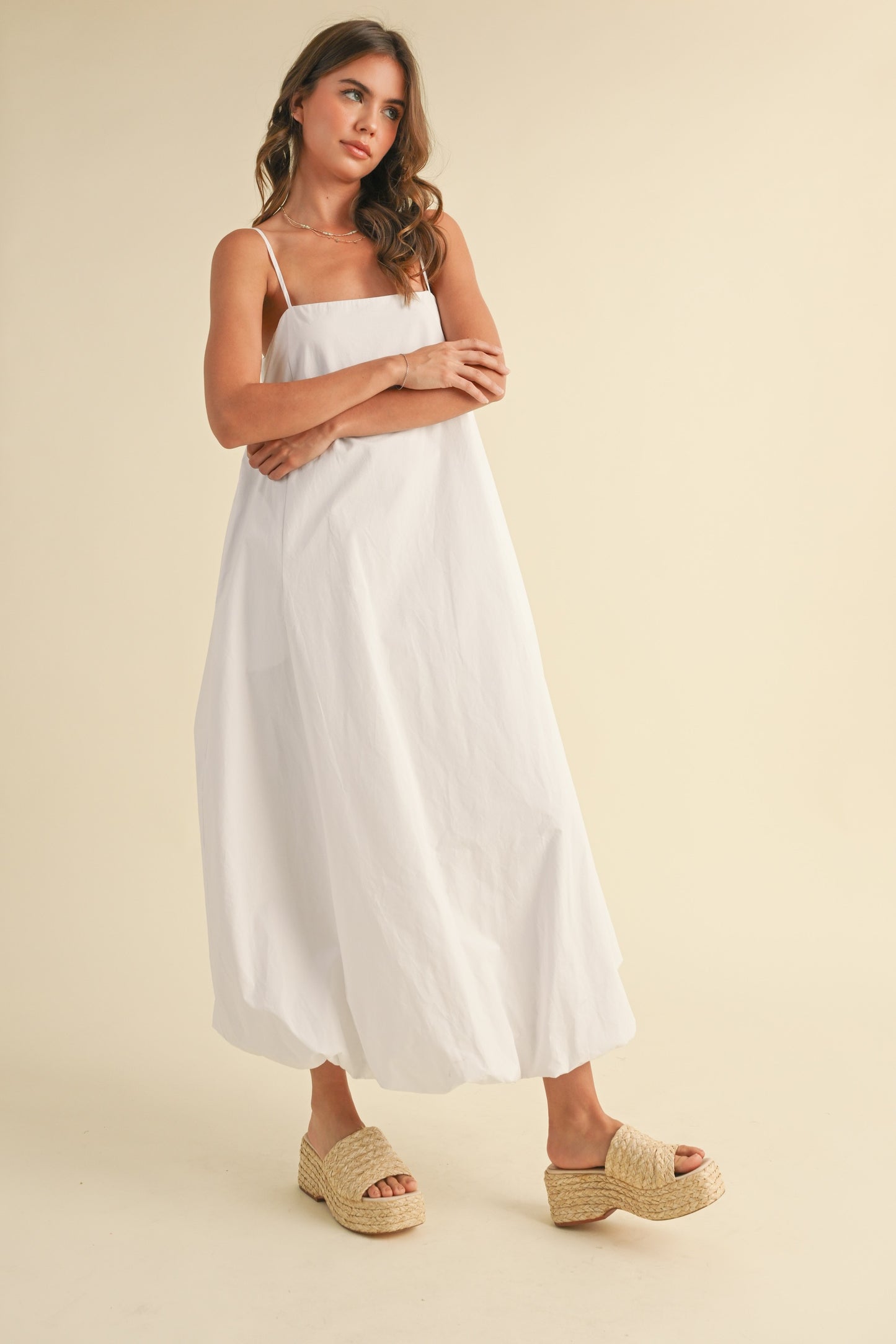 Klara Dress - White