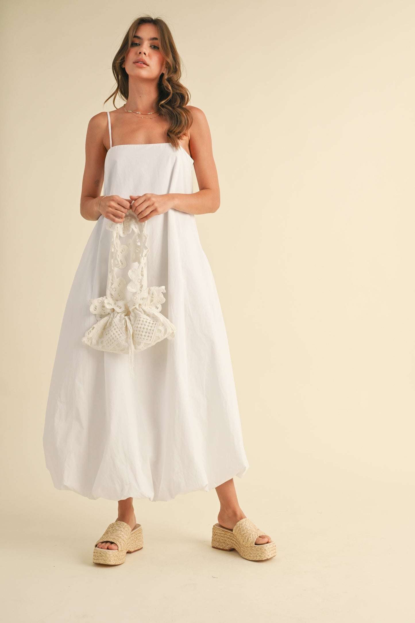 Klara Dress - White