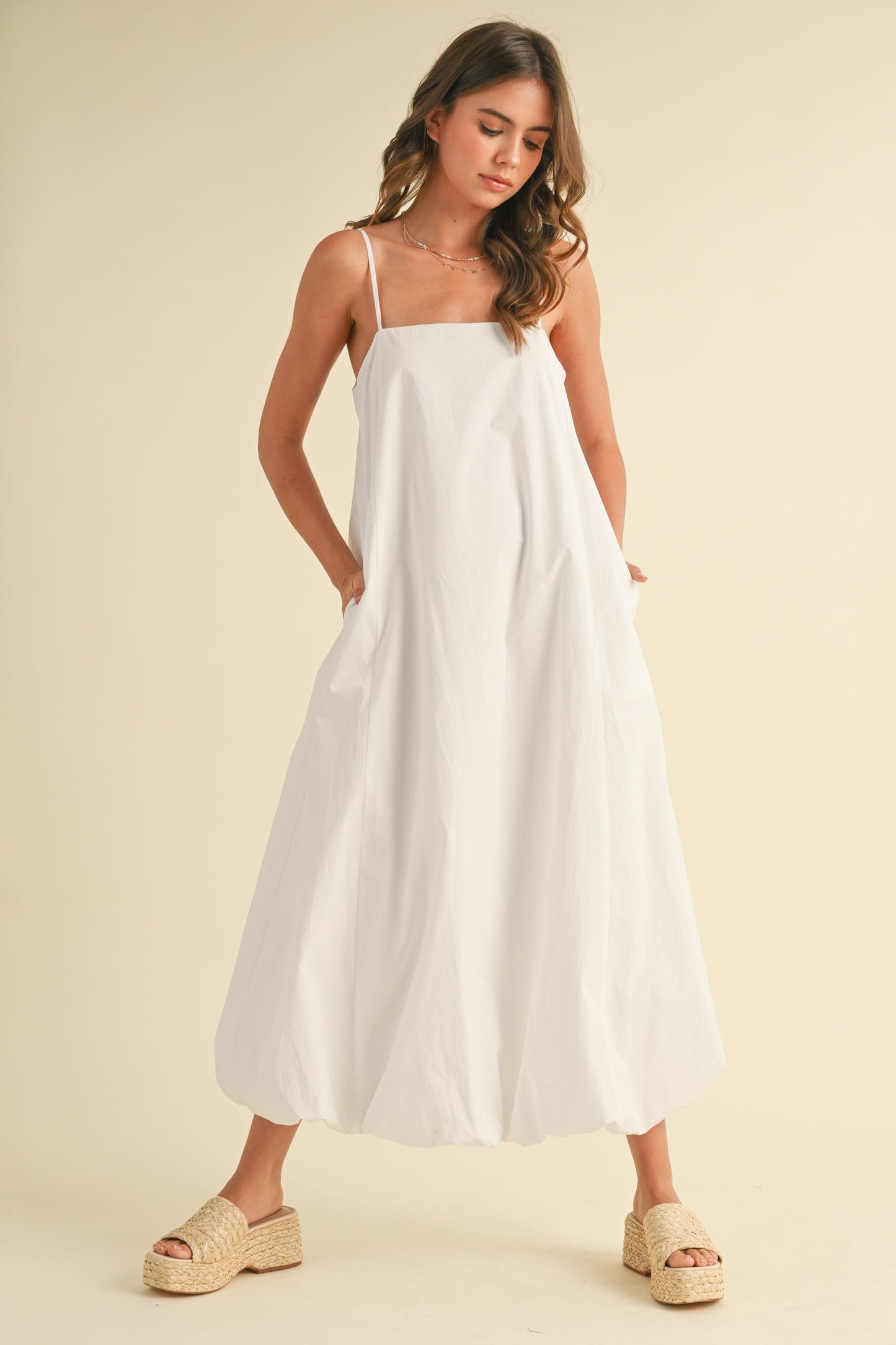 Klara Dress - White