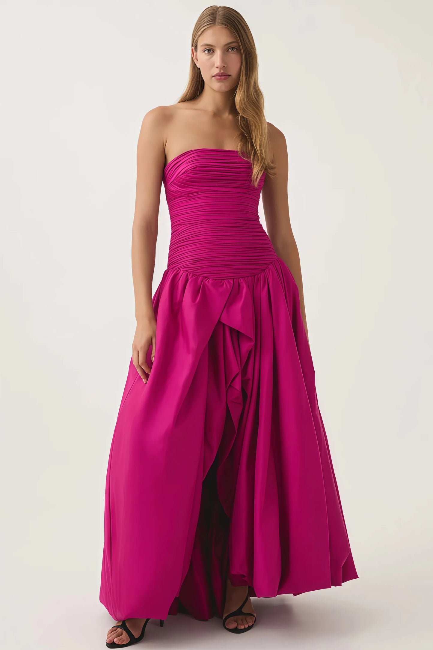 Petra Dress - Raspberry
