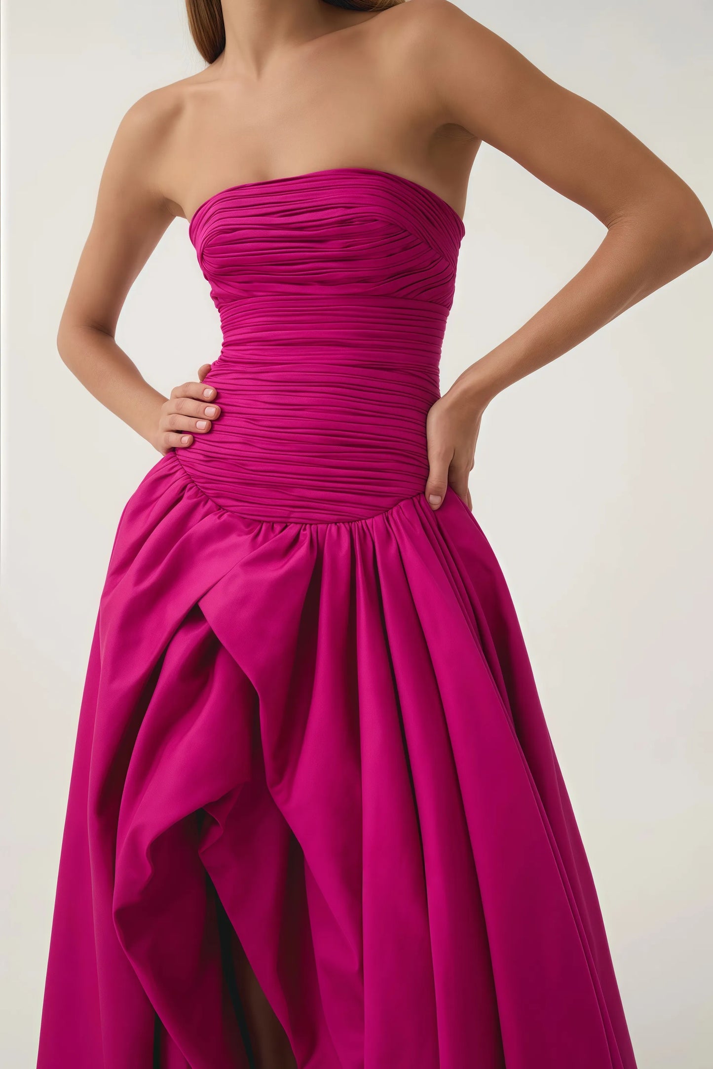 Petra Dress - Raspberry