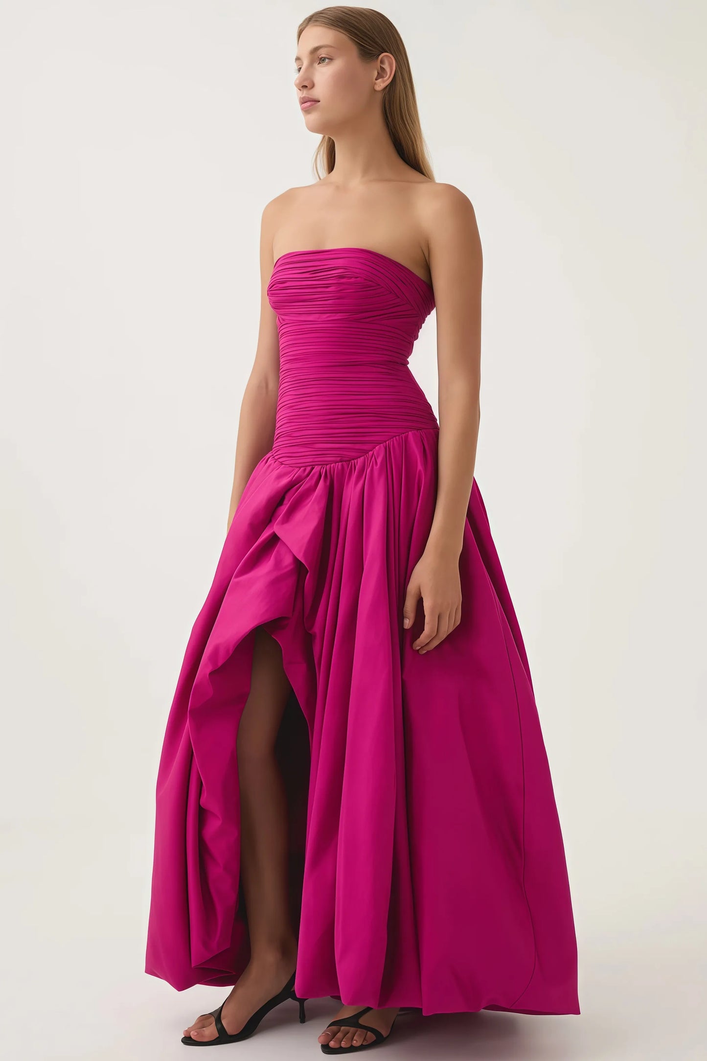 Petra Dress - Raspberry