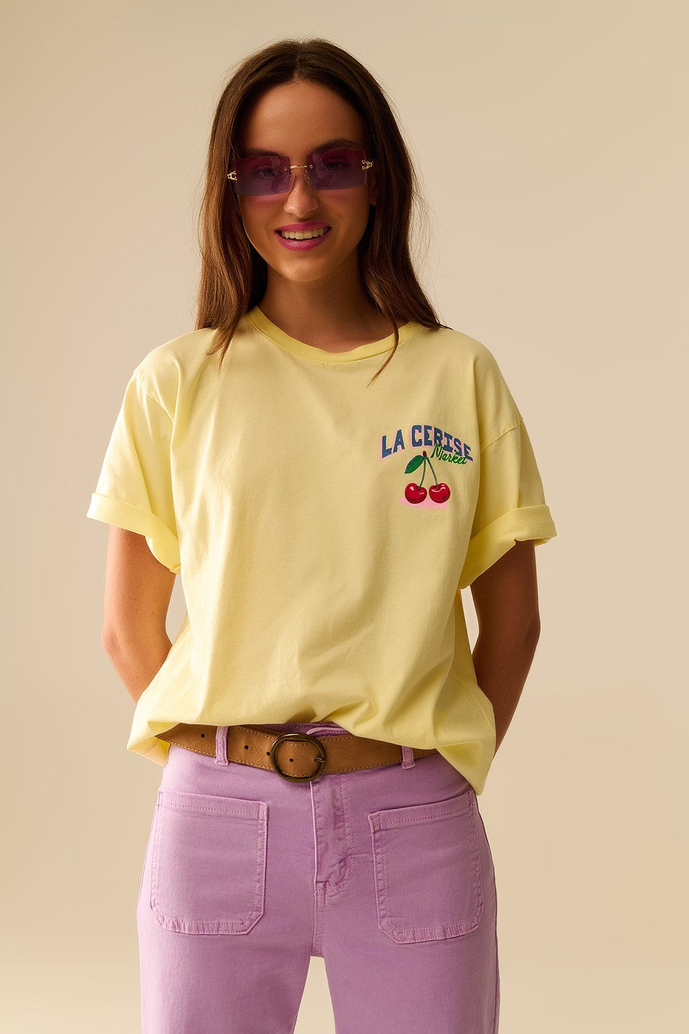 Cerise Tee