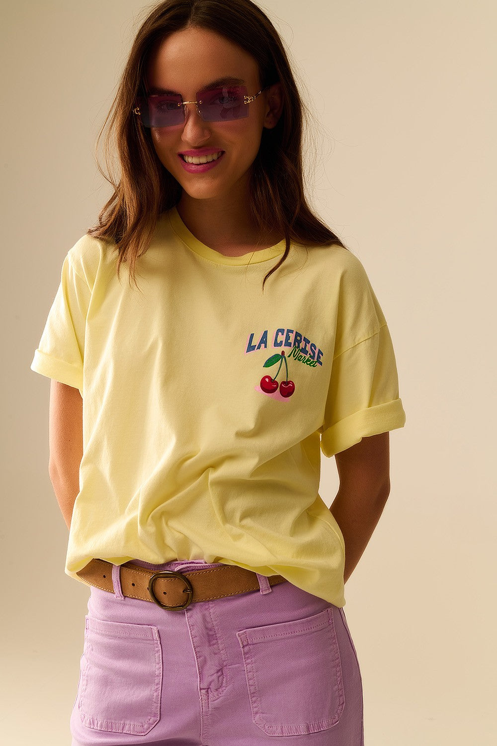 Cerise Tee