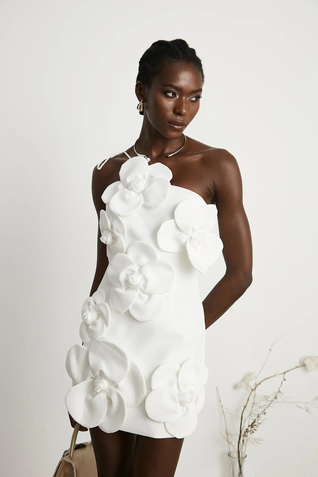 Herra Dress - White