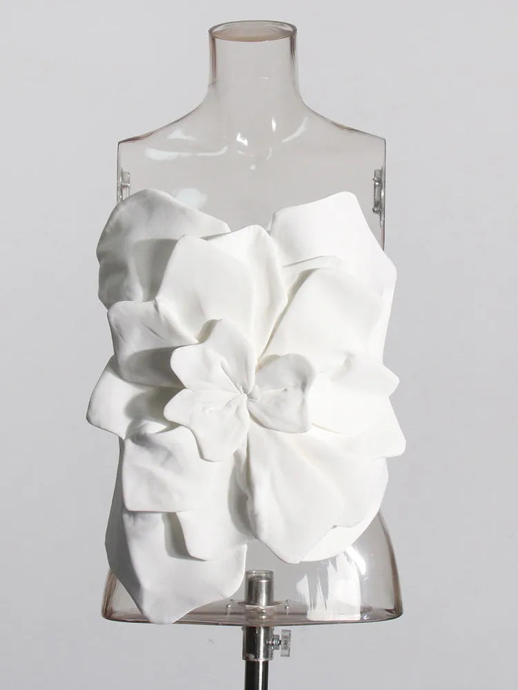 Elina Top - Red, White, Black - PreOrder