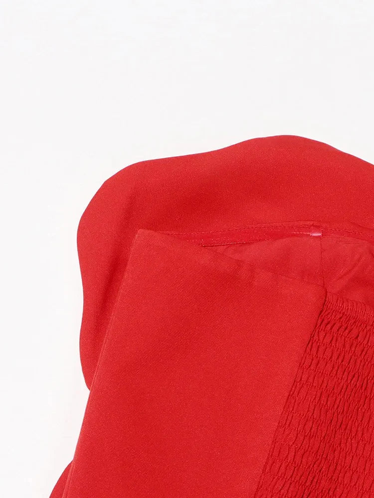 Elina Top - Red, White, Black - PreOrder