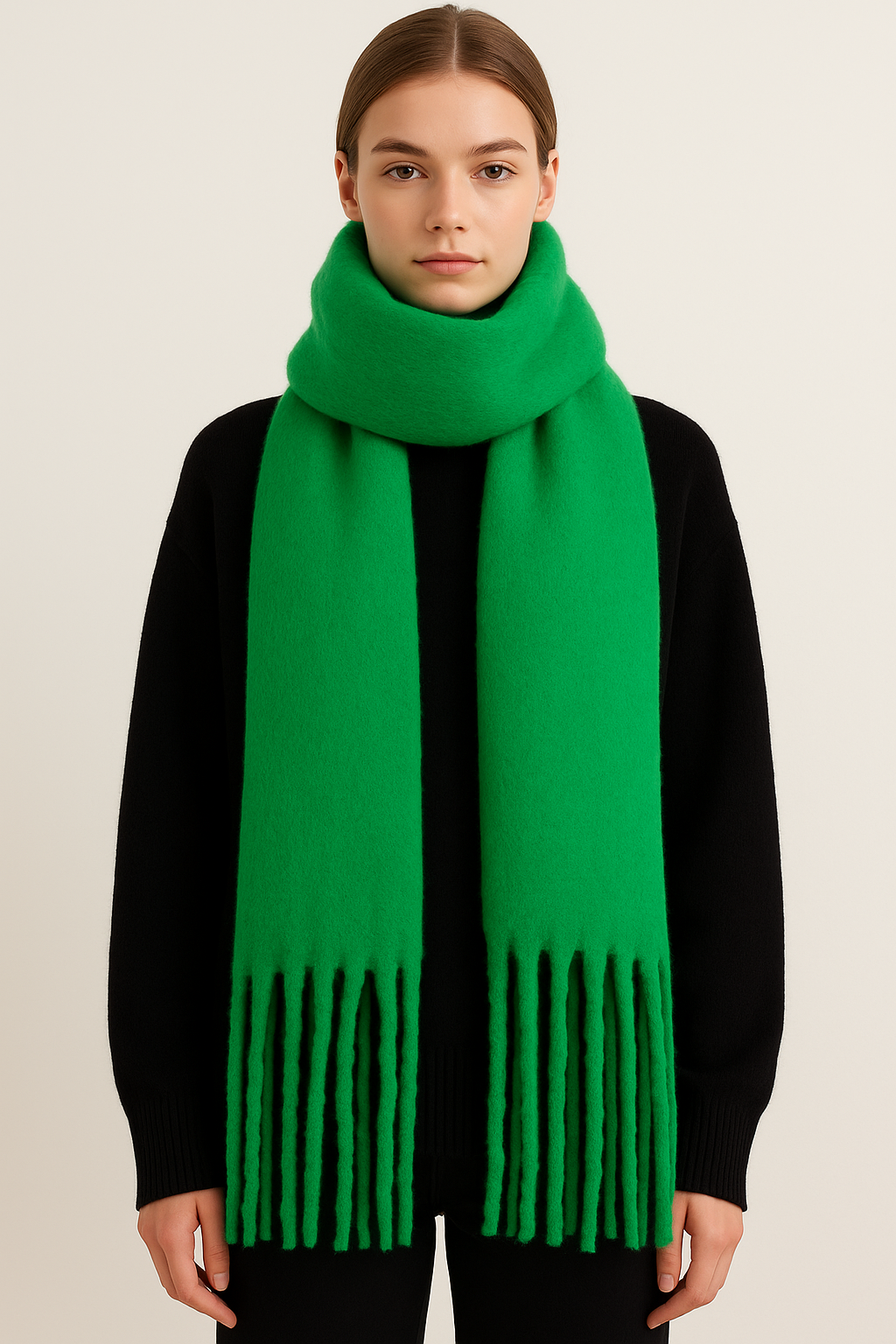 Irvine Scarf - Emerald