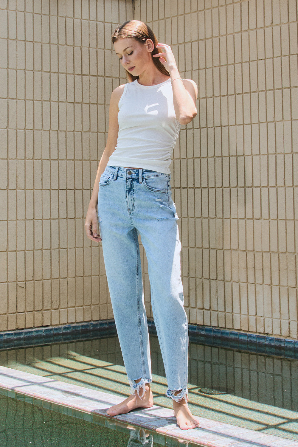 Jodie Barrel Leg Jeans
