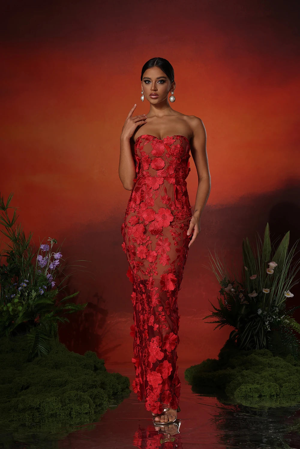 Wilma Dress - PreOrder - Red