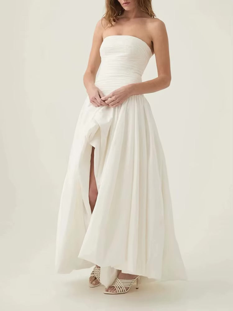 Petra Dress - White