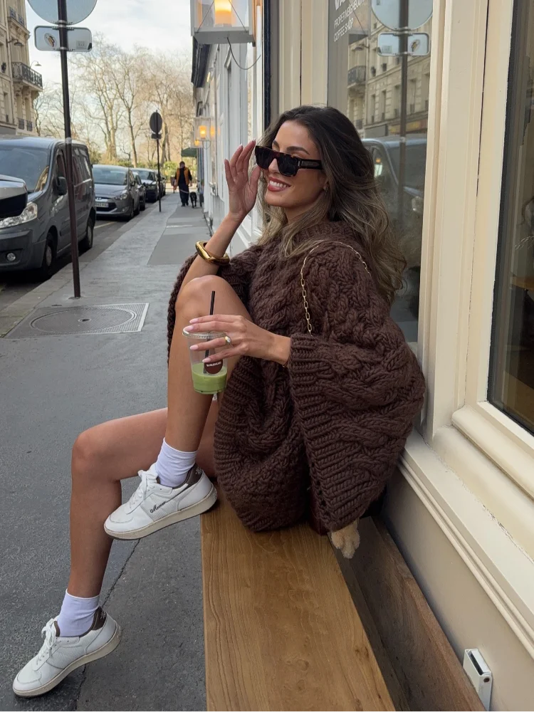 Shauna Sweater - Chocolate