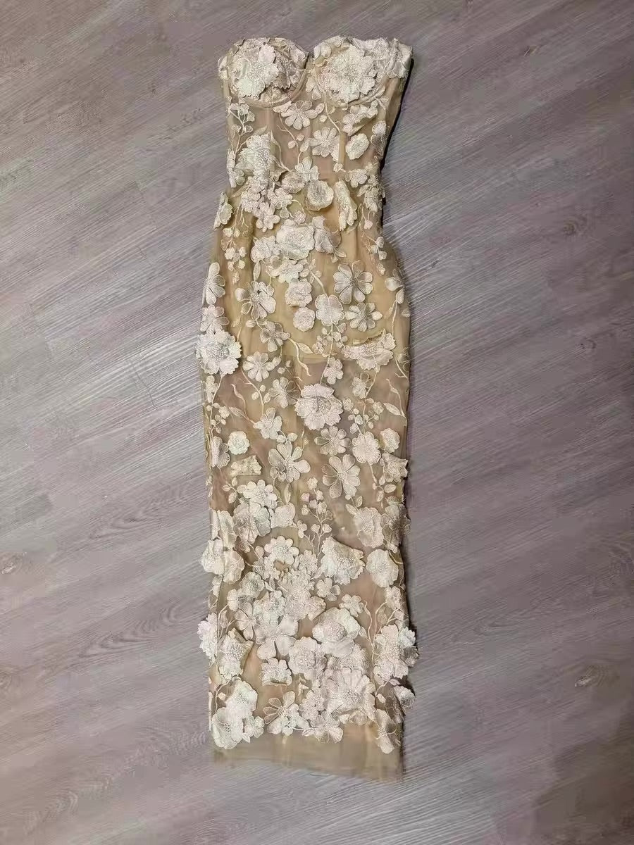 Wilma Dress - PreOrder - Champagne