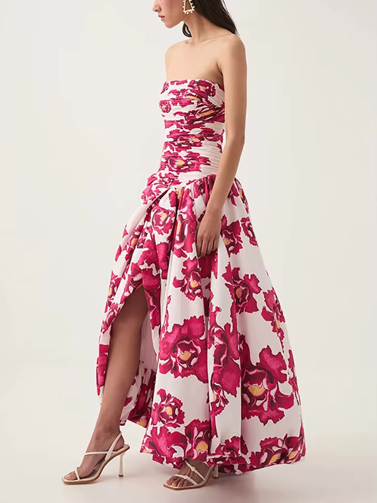 Petra Dress - Pink Floral