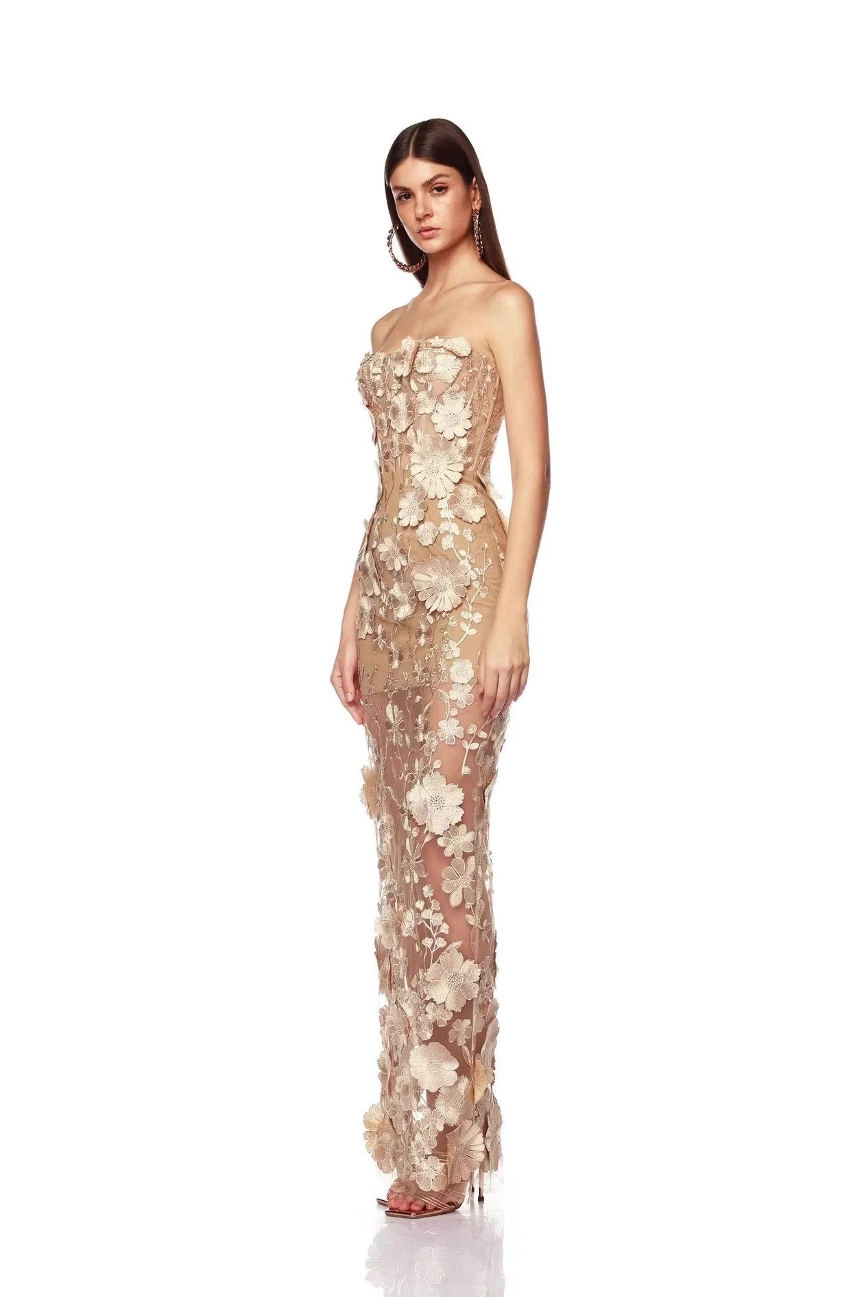 Wilma Dress - PreOrder - Champagne