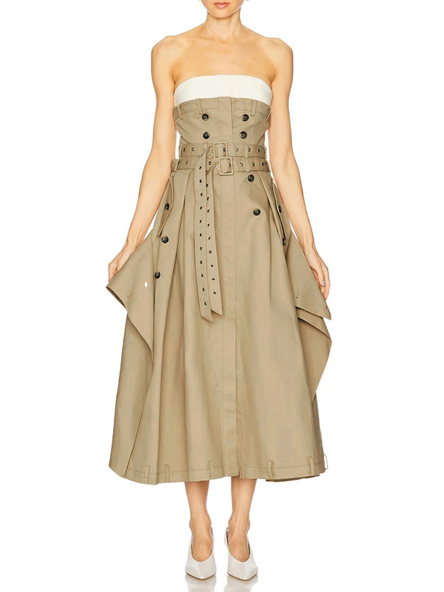 Reuben Trench Dress