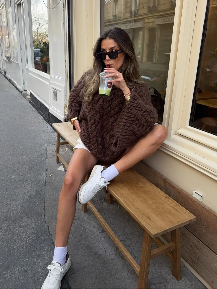 Shauna Sweater - Chocolate