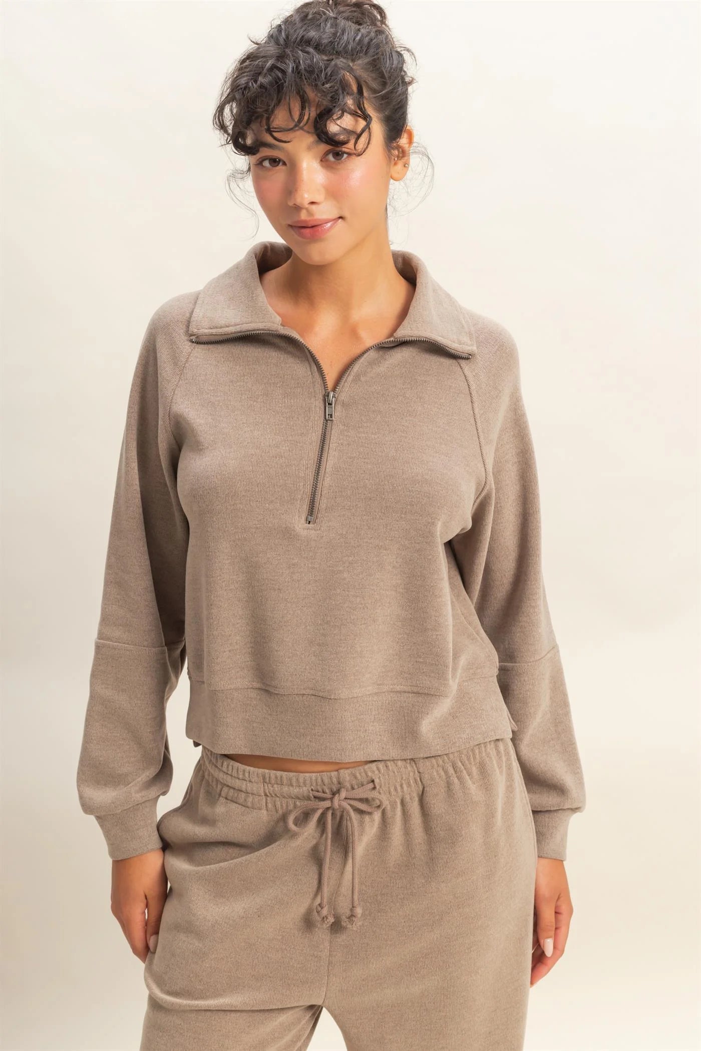 Perry Knit Pullover - Mocha