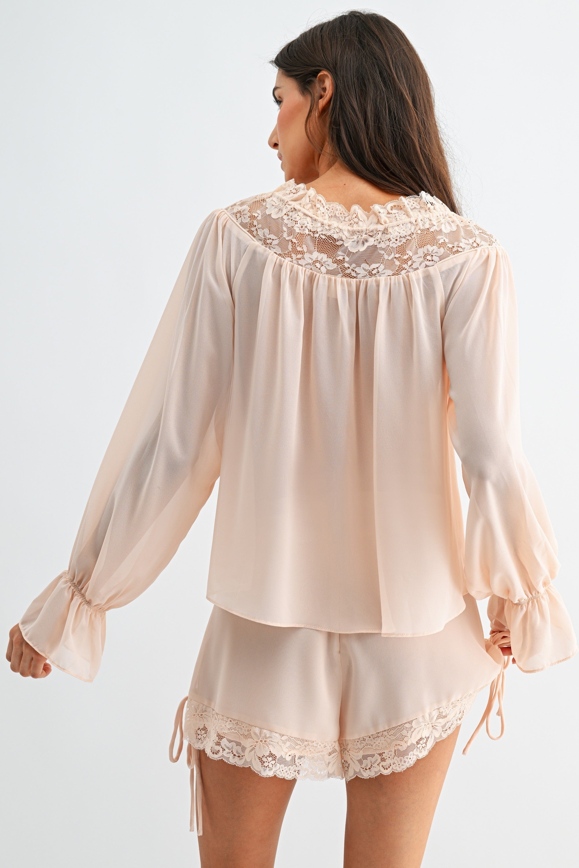 Silene Chiffon Short Set