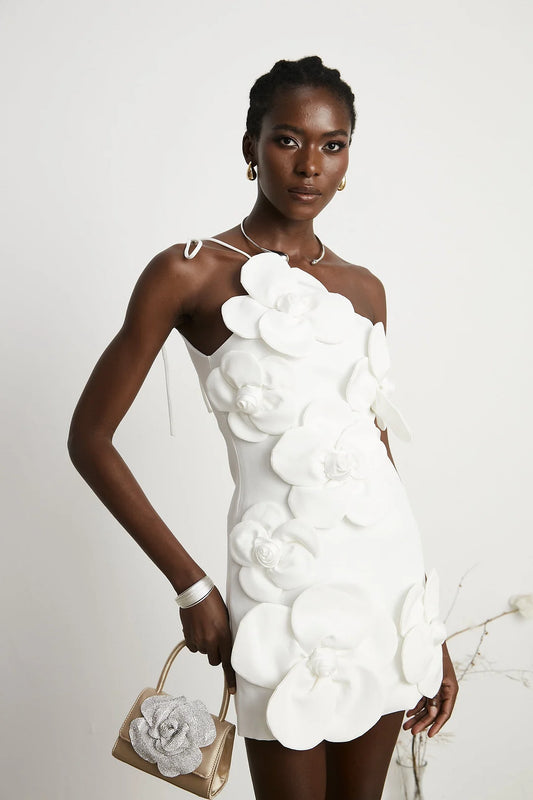 Herra Dress - White