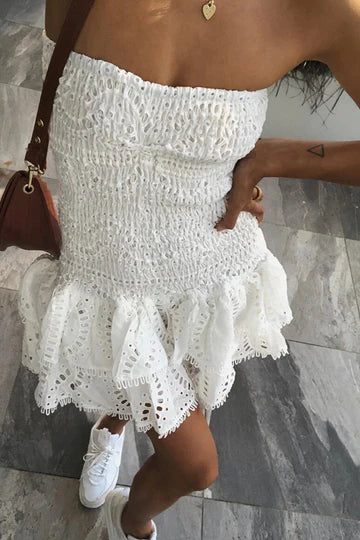 Chanry Dress - White