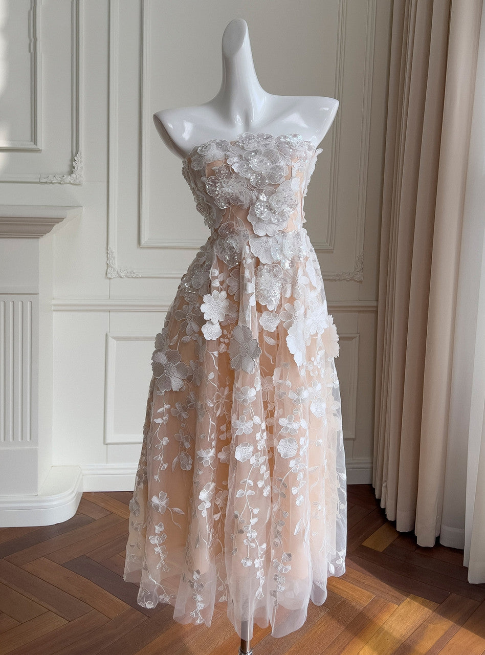 Nell Dress - White