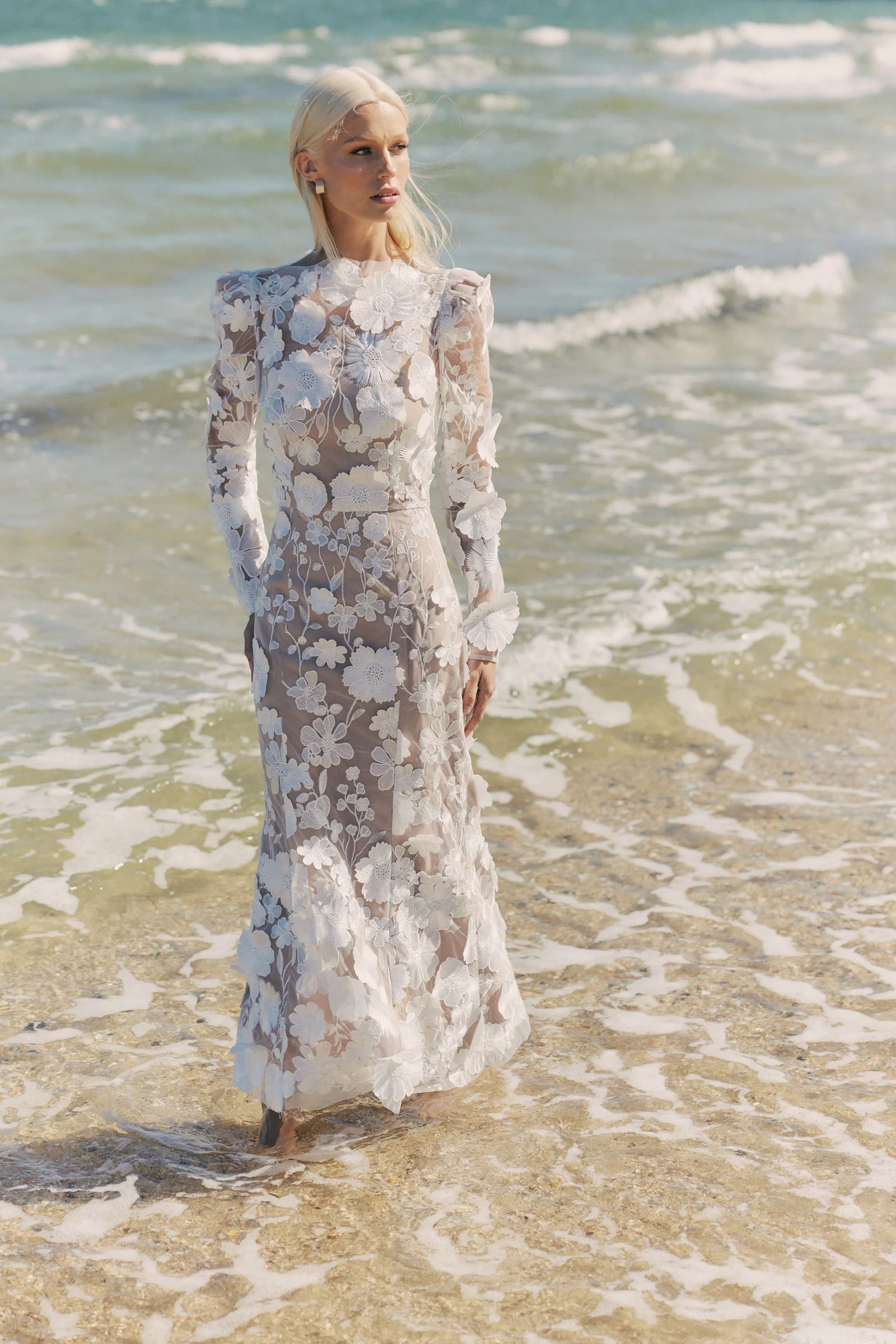 Jayne Dress - White