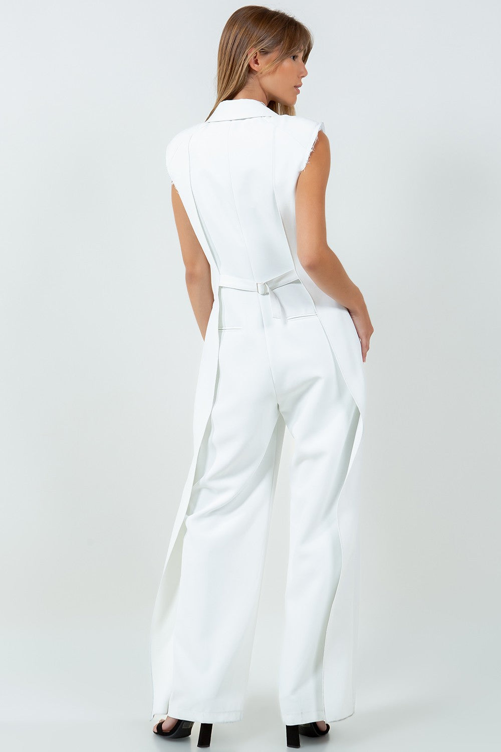 Macey Jumpsuit - White