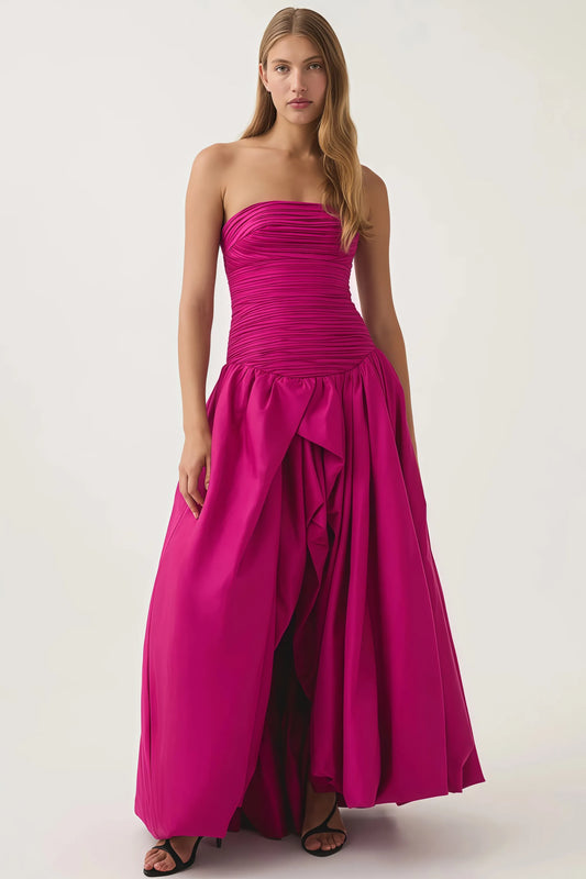 Petra Dress - Raspberry