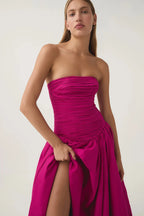 Petra Dress - Raspberry - Preorder