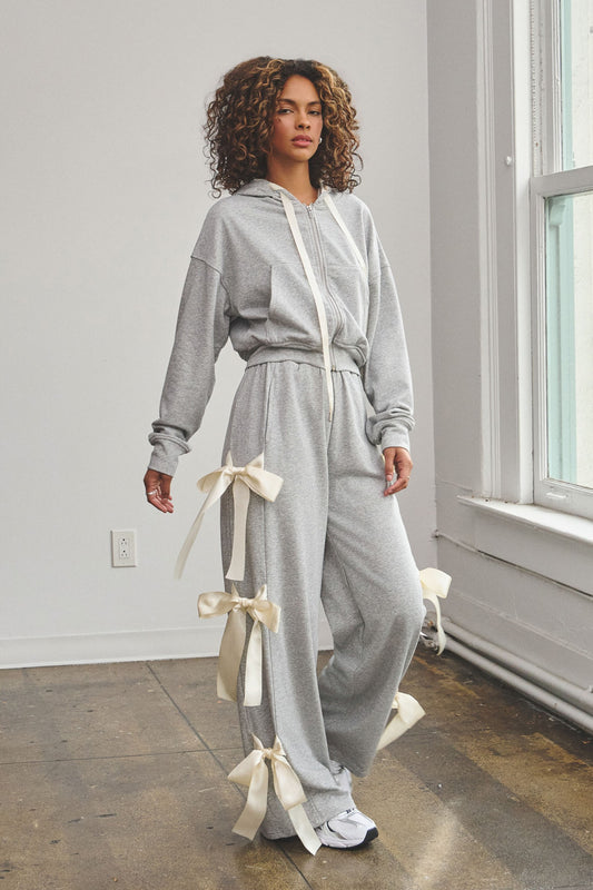 Ivey Bow Sweatpants