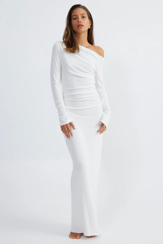 Rayns Dress - White