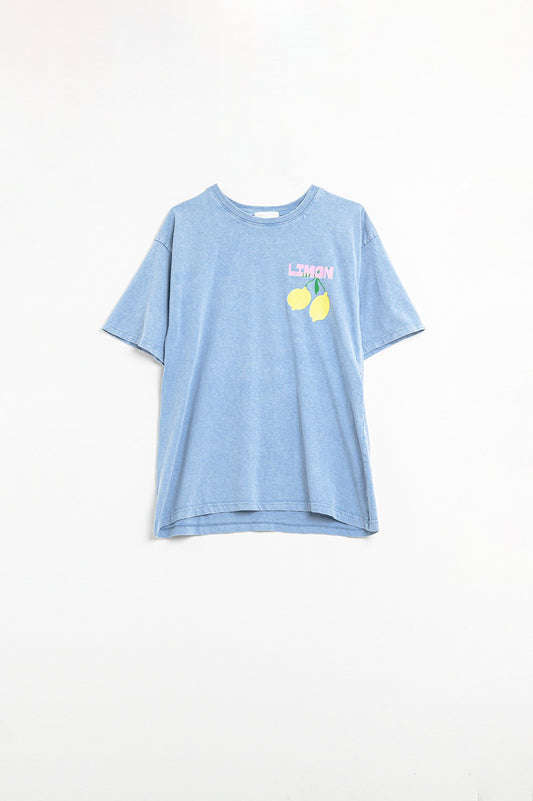 Limoncello Tee - Blue