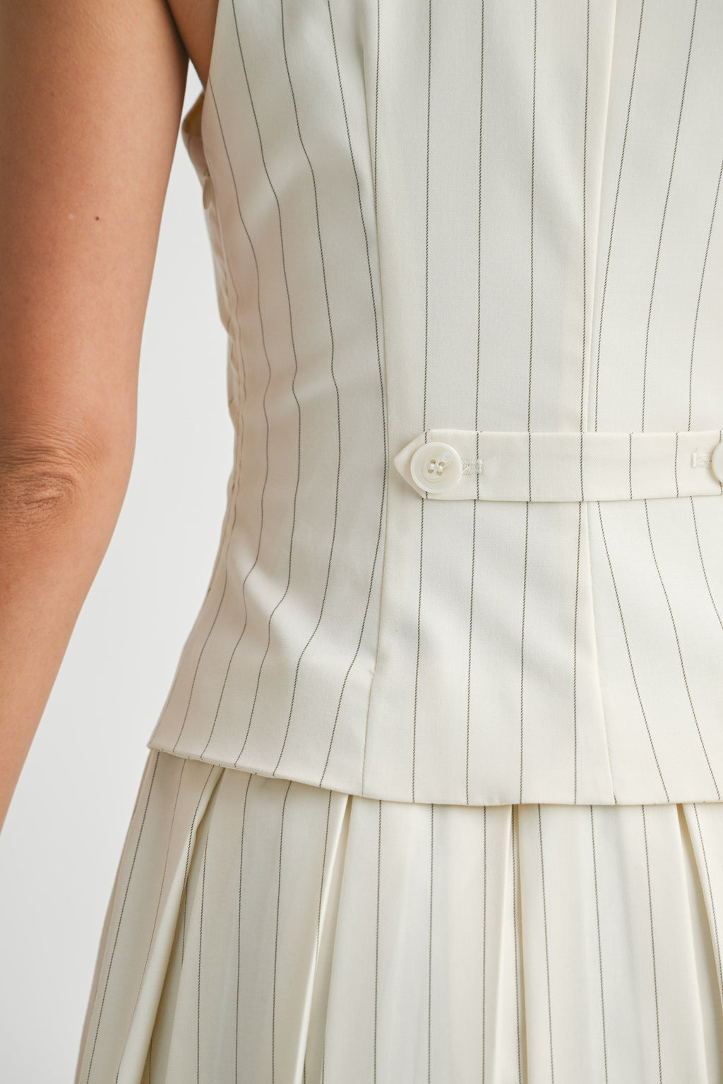 Cordelia Pinstripe Dress