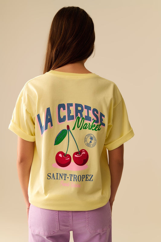 Cerise Tee