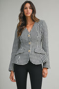 Kazya Tweed Blazer
