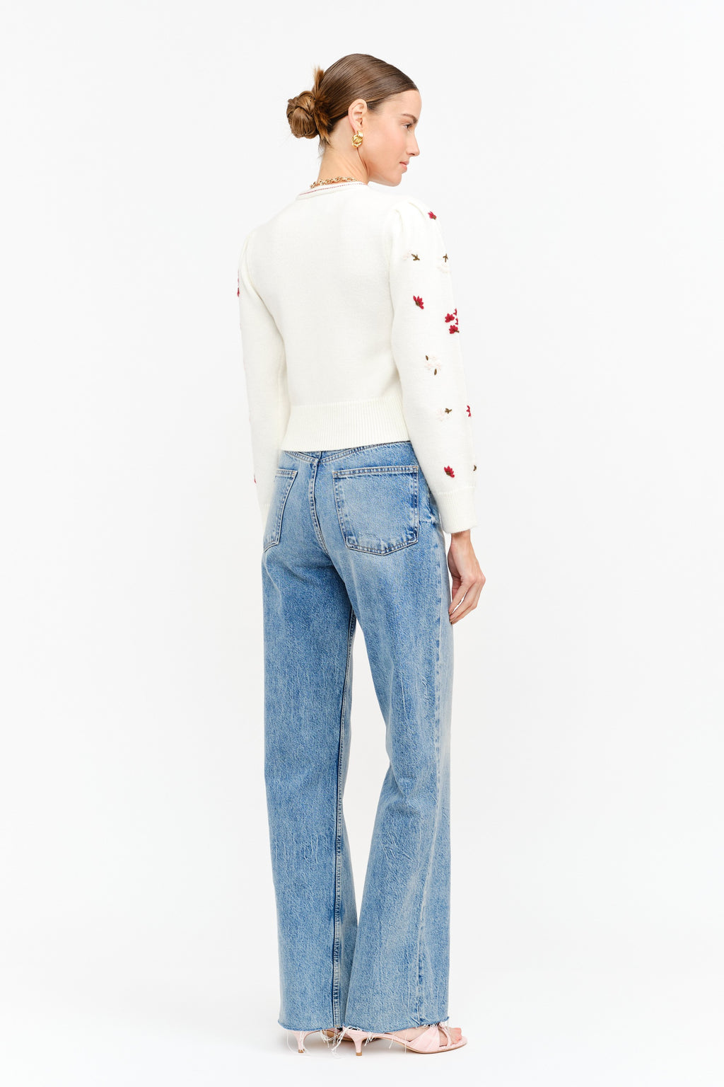 Claridge Embroidered Cardigan