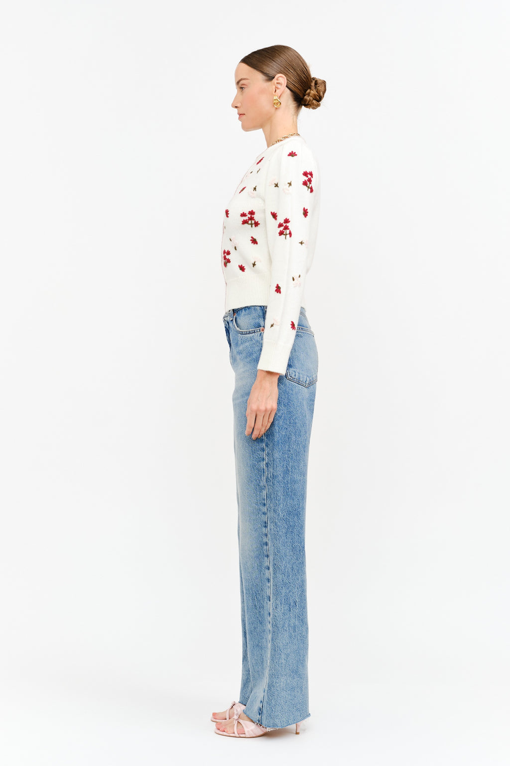 Claridge Embroidered Cardigan