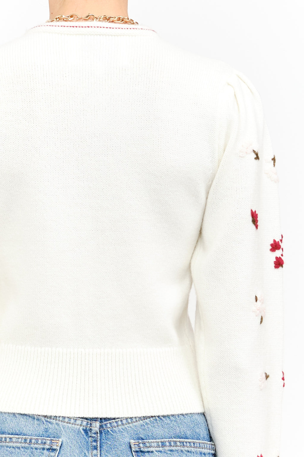 Claridge Embroidered Cardigan