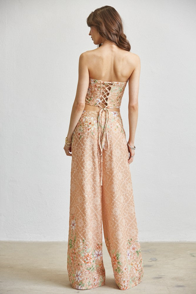 Papaya Eyelet Set