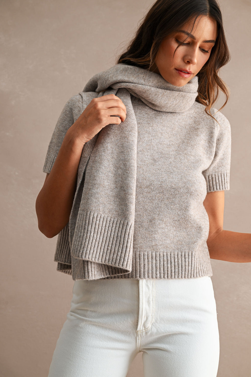 Paula Sweater & Scarf Set