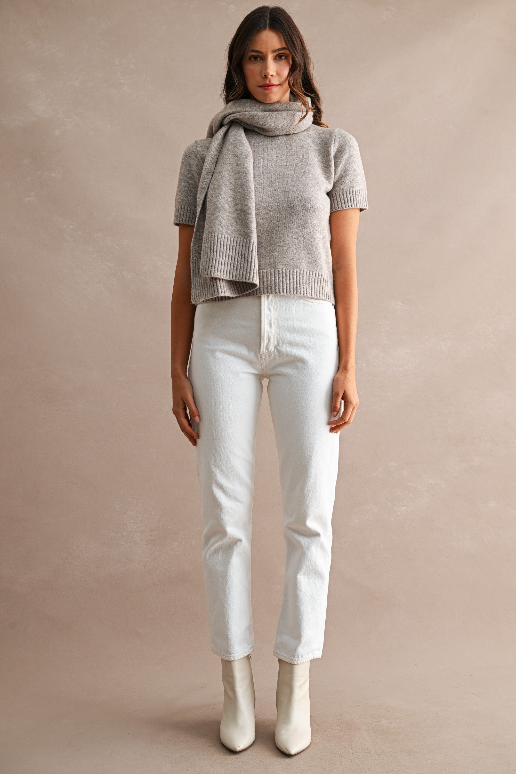 Paula Sweater & Scarf Set