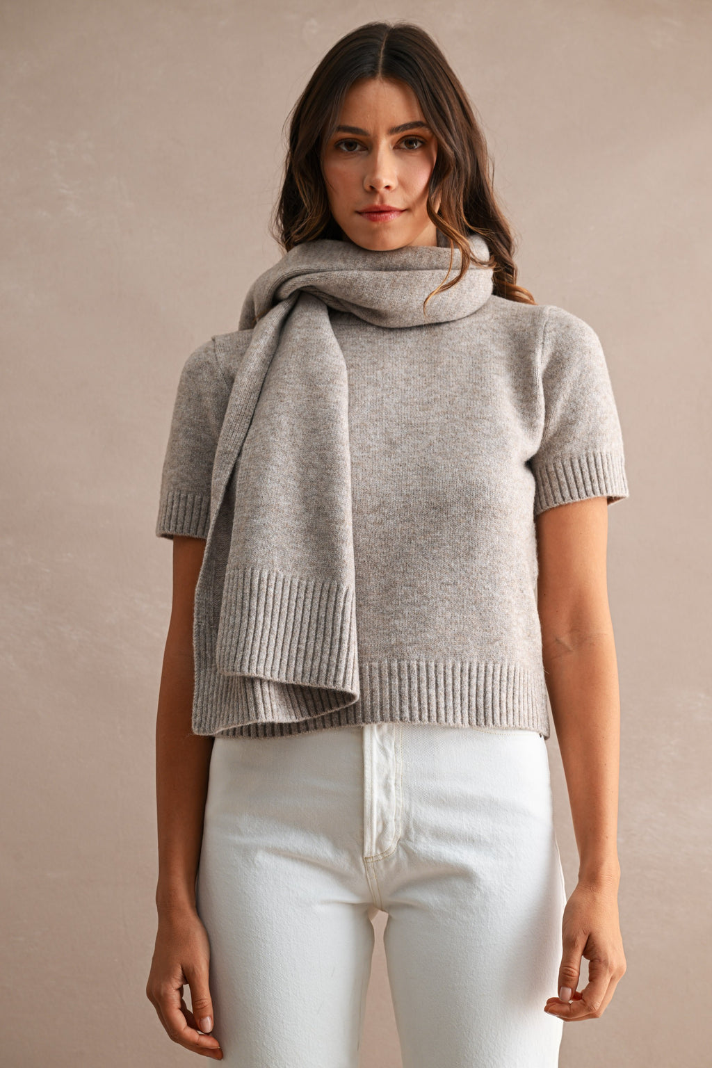 Paula Sweater & Scarf Set