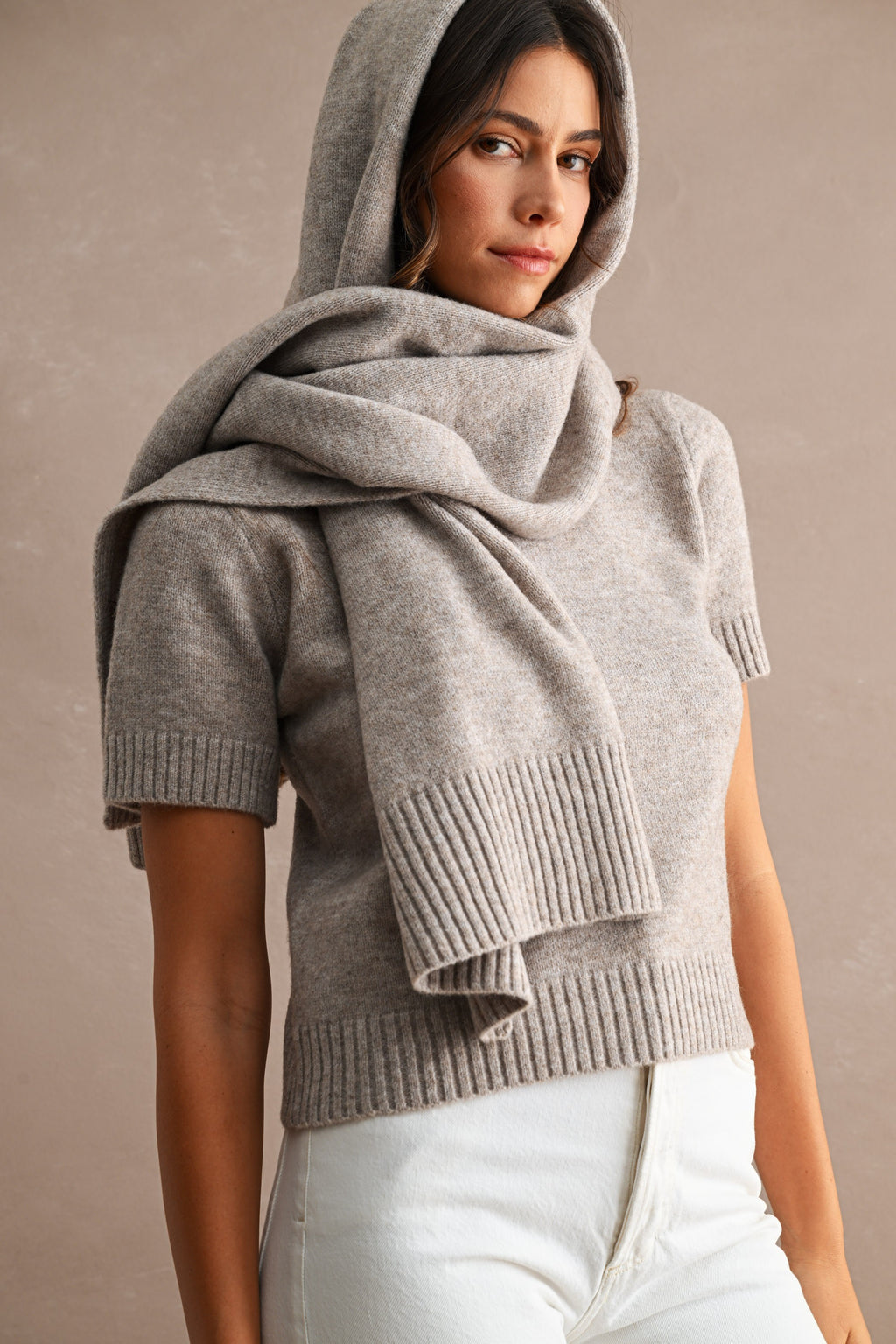 Paula Sweater & Scarf Set