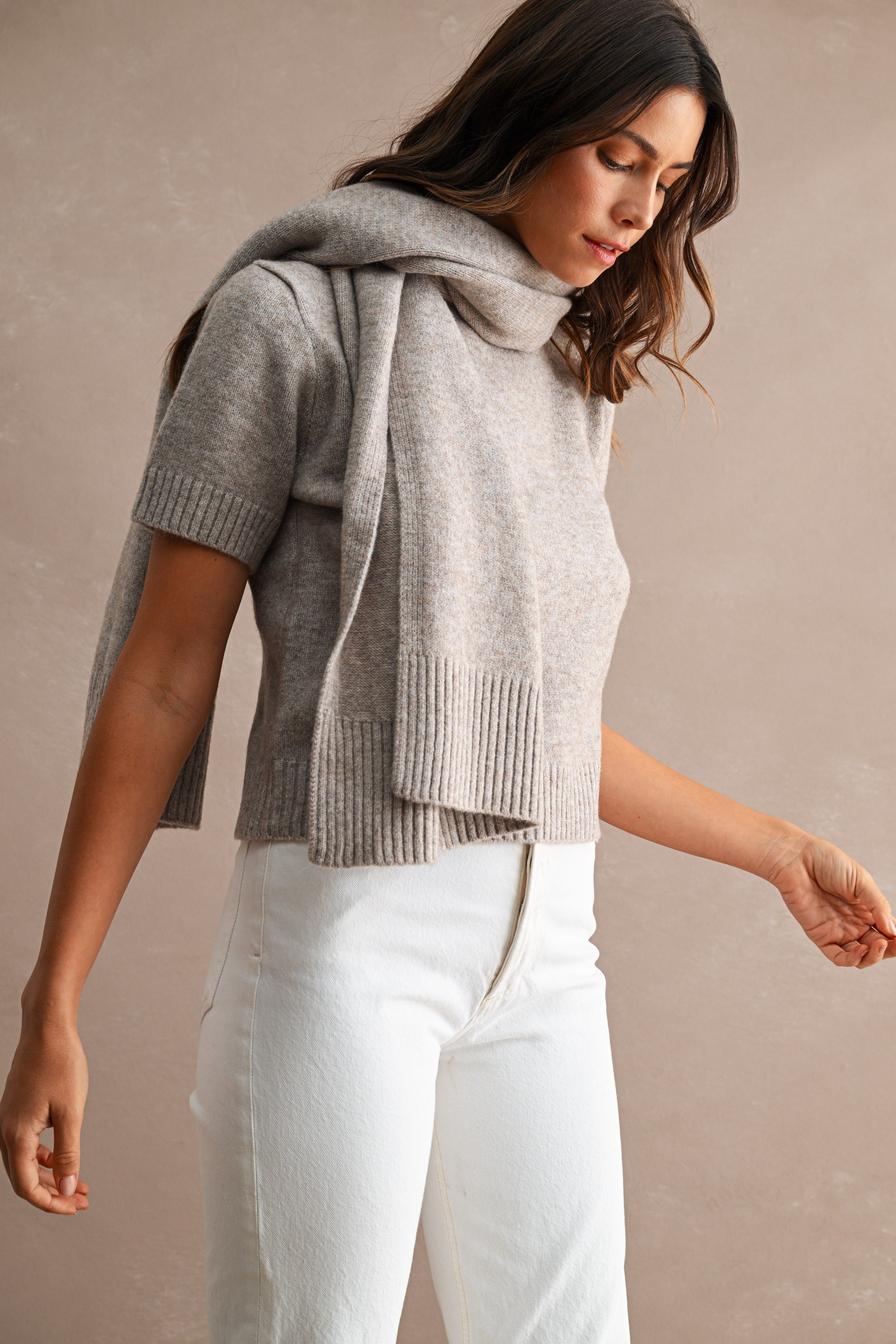 Paula Sweater & Scarf Set