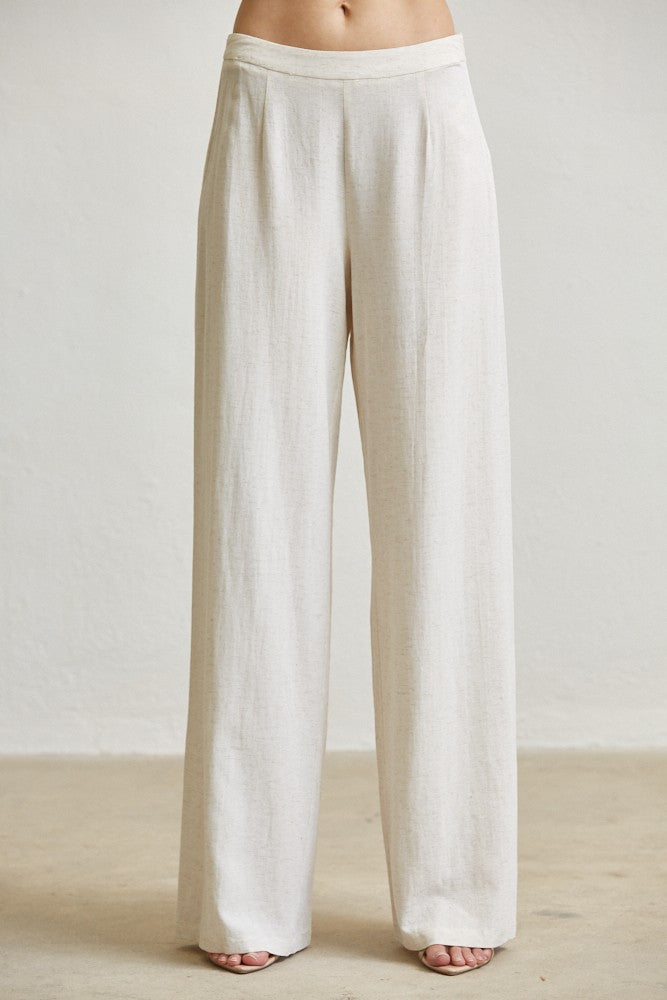 Marbella Linen & Pearl Set