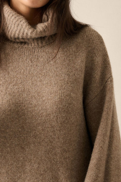 Penny Sweater Dress - Mocha