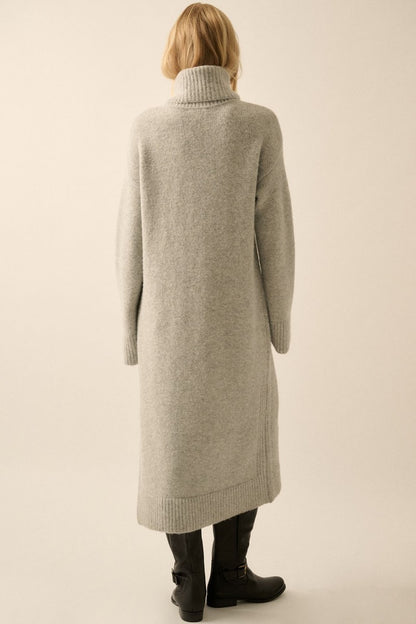Penny Sweater Dress - Dove Grey